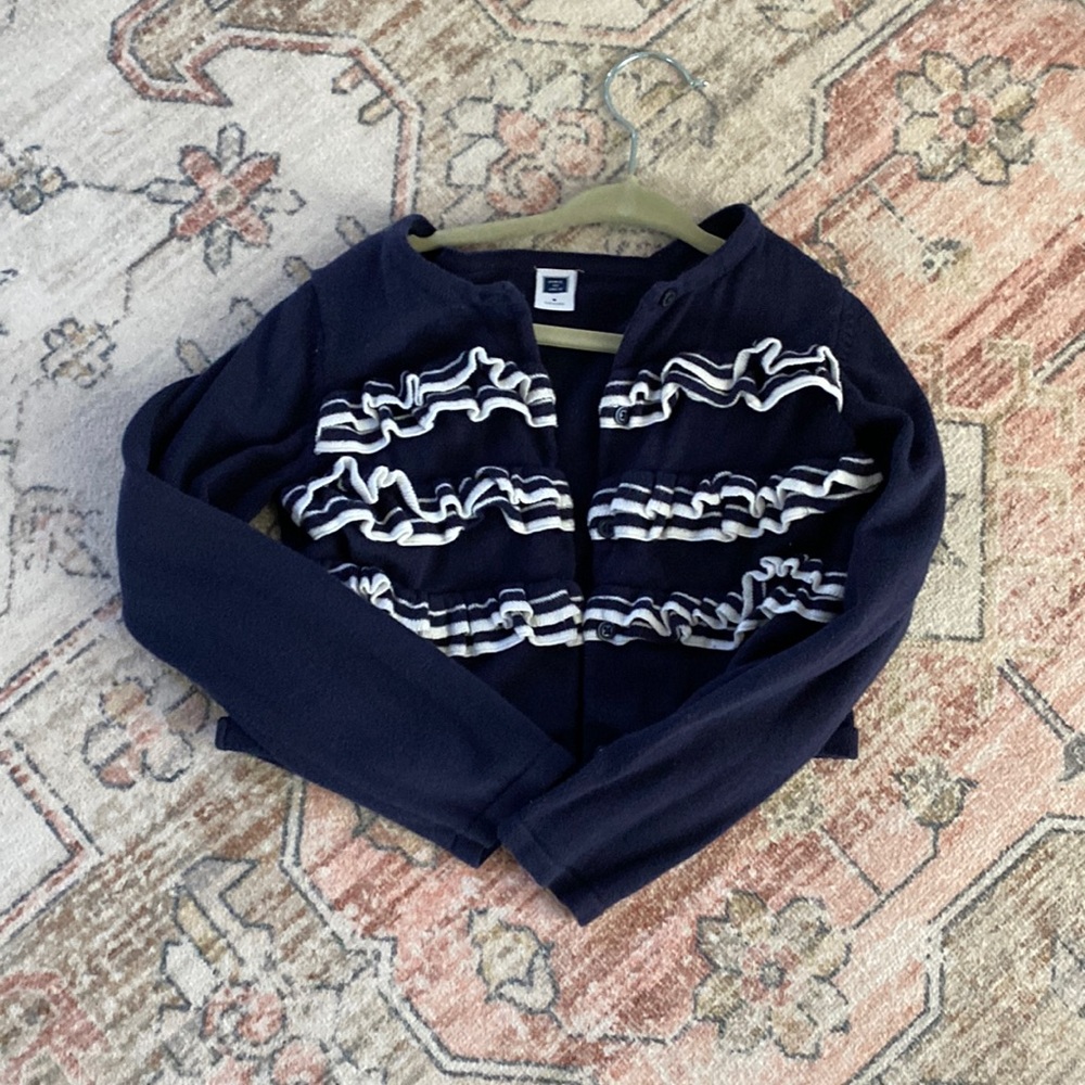 Janie and Jack Girls Size 5 Cardigan